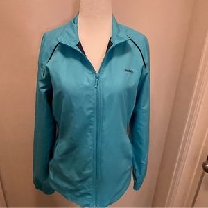 Reebok Aqua Full Zip Windbreaker Women’s Size M